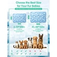 thumbnail image 4 of Dog Cooling Mat for Dogs & Cats, 30" x 20" Cooling Pad for Small to Medium Dogs, Waterproof Color-Changing Arc-Chill Tech (Q-Max>0.5) for Long-Lasting Cooling, Washable & Non-Toxic, 4 of 6