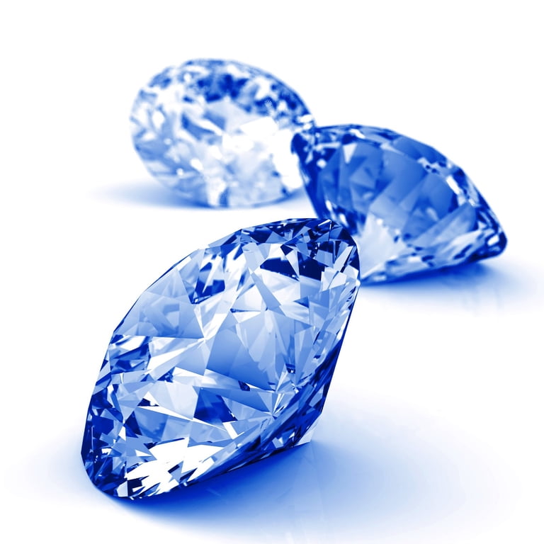 De Zwanen Van Het Kristalglas Met Een Roze Diamant Stock Afbeelding