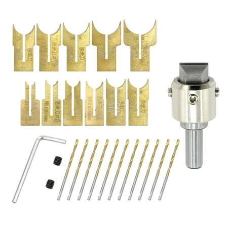 

Wood Beads Maker Beads Drill Bit Milling Cutter Set 6-25 Set