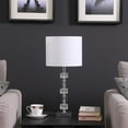 thumbnail image 2 of 20â€ Luxurious Crystal And Steel Table Lamp, 2 of 4