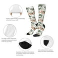 thumbnail image 6 of Bingfone Compression Socks For Women And Men Long Socks For Running Athletic Cycling Nurse-Flamingo Palm Trees, 6 of 9