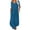 Dark Blue formal dresses for women, variant on Wycnly Formal Dresses for Women Casual Button up Loose Irregular Pocket Beach Maxi Sundress V-Neck Short Sleeve Solid Summer Long Dress Dark Blue s