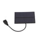 thumbnail image 1 of solar, solar monocristalino USB de 5V 5W, solar a prueba de agua para teléfono inteligente, banco de energía y, 1 of 9