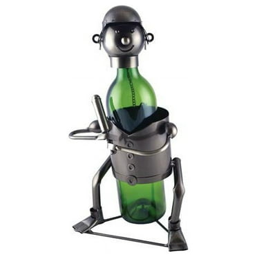 Three Star Import & Export ZB645 Wine Bottle Holder, Baseball