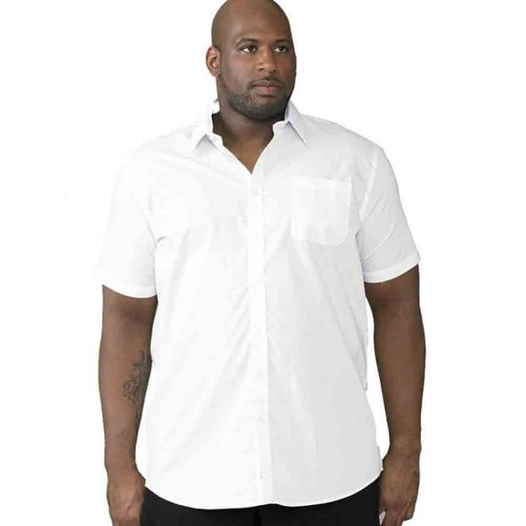 Duke Mens Delmar Kingsize D555 Short Sleeve Classic Regular Shirt