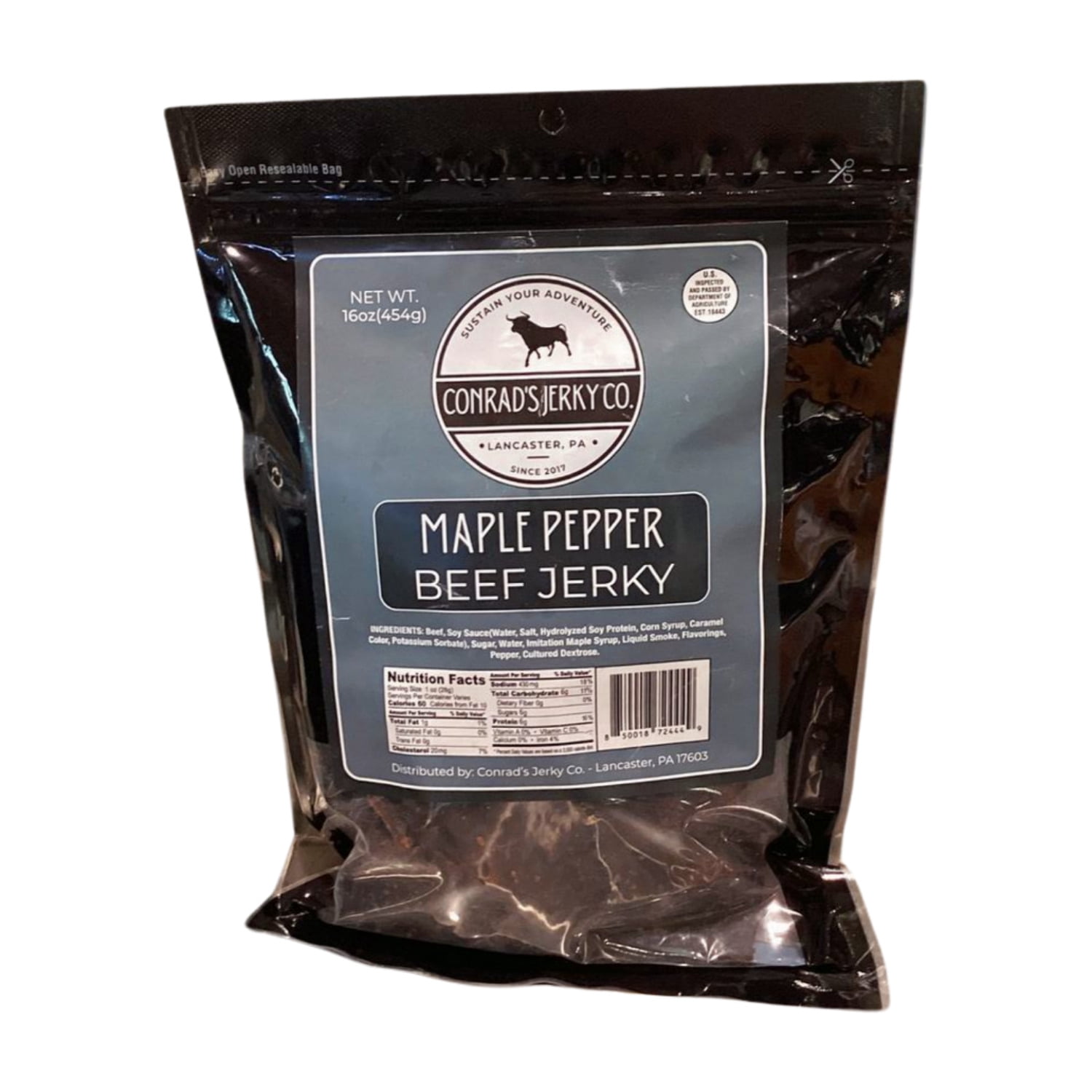 Maple Pepper Beef Jerky