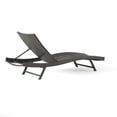 Outdoor Wicker Chaise Lounges, Set of 2, Brown