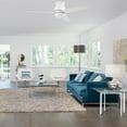 thumbnail image 4 of Trifecte 52" 3 Blades Flush Mount Smart White Ceiling Fan with Wall Control, Light Kit, 4 of 8