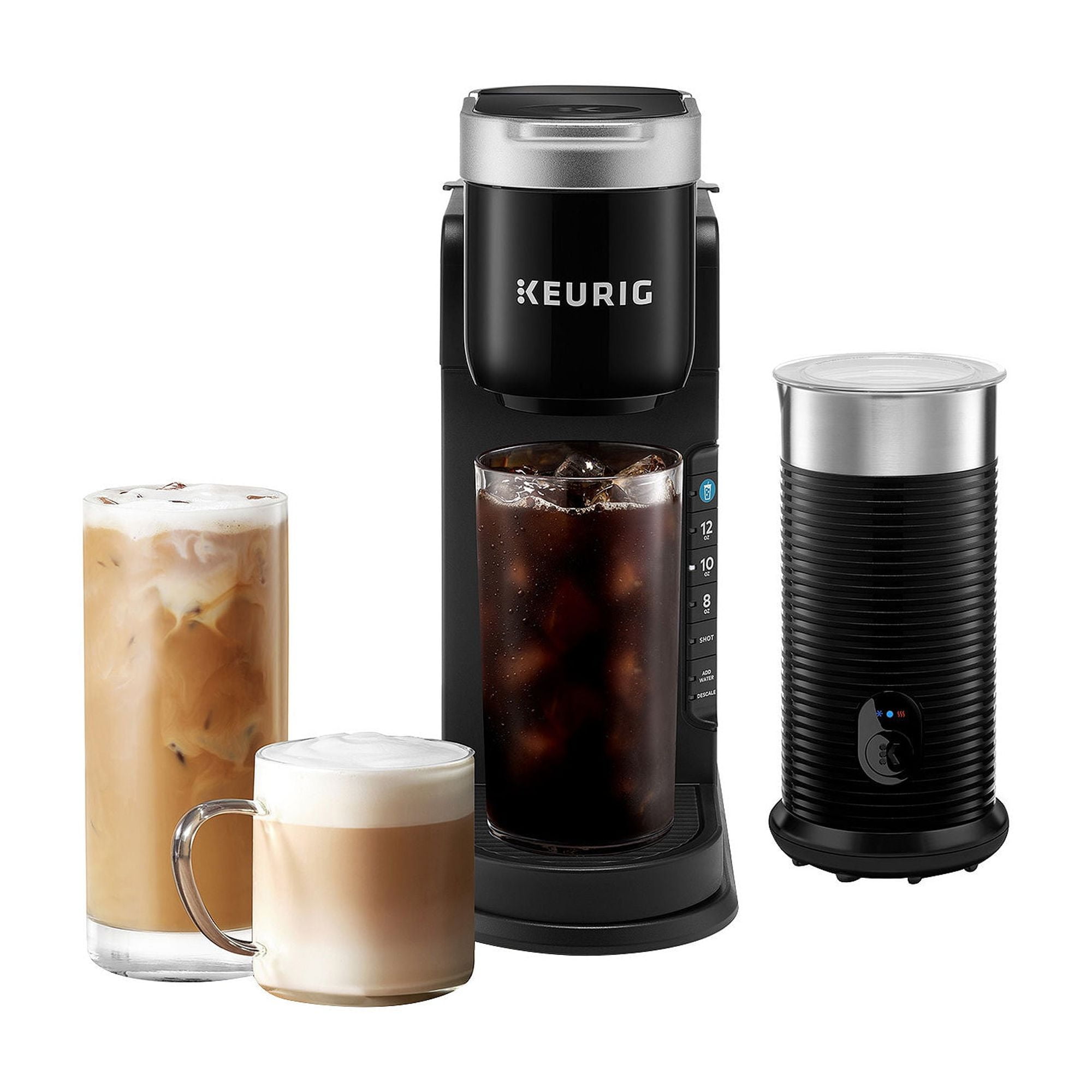 Keurig K-Caf&eacute; Barista Bar Single Serve Coffee Maker and Frother, Black