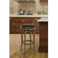 thumbnail image 3 of Hillsdale Furniture Brendan Wood Backless Counter Height Swivel Stool, Brown Cherry, 3 of 3