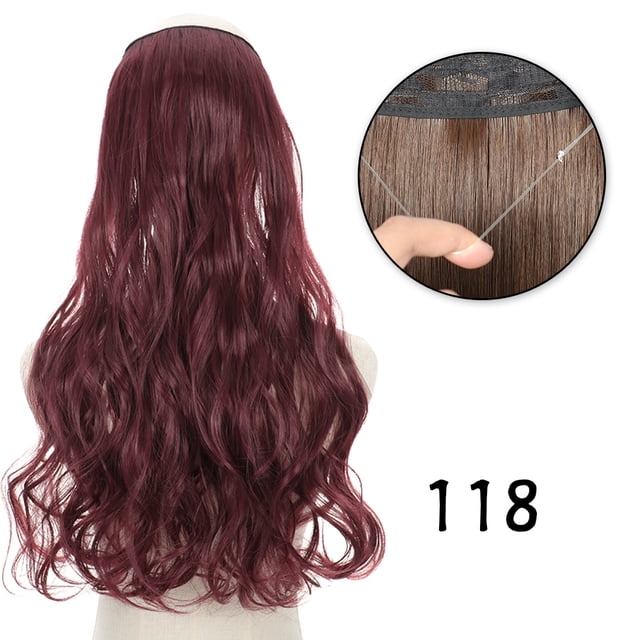 Typpkmm ExtensióN De Cabello Natural Sin Clips