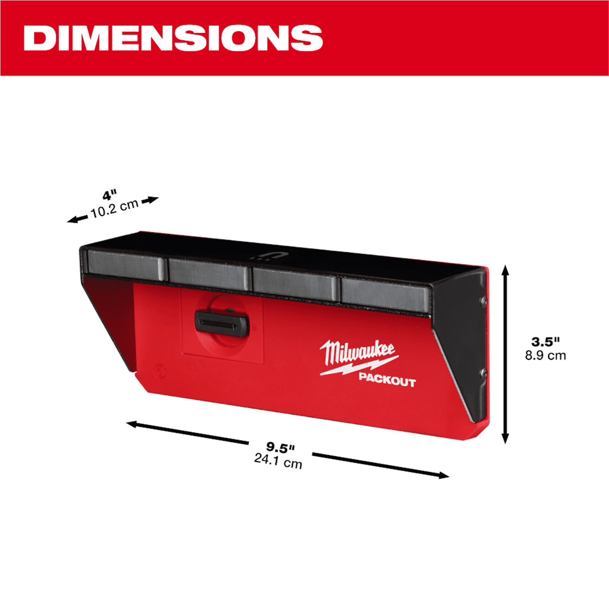 Milwaukee Tool PACKOUT Magnetic Rack