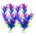 thumbnail image 4 of Fish Tank Aquarium Artificial Plastic Water Grass Plant Landscaping Decoration, 4 of 7