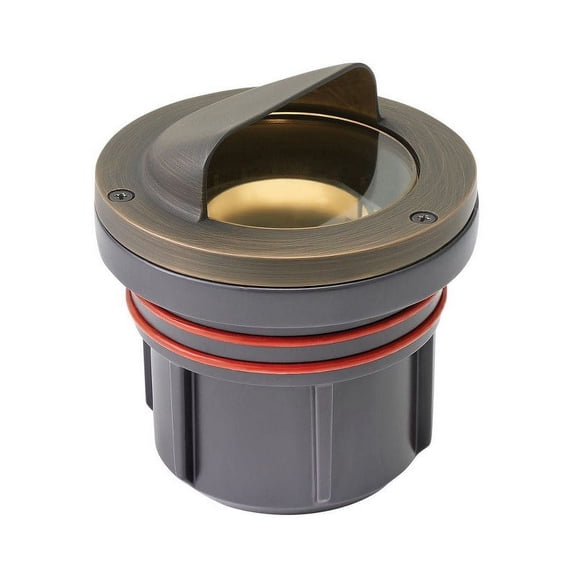 Hinkley Lighting - 9W 1 LED Shielded Well Light In Traditional-5 Inches Tall and