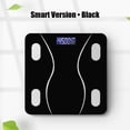 thumbnail image 5 of COWIN Smart Digital Body Fat Scale Rechargeable Bluetooth Connection Electronic Bathroom Scale Personal Bathroom Scale 180kg Capacity Minimalist Design White Edition, Black, 5 of 8