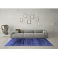thumbnail image 3 of Ahgly Company Indoor Rectangle Persian Blue Traditional Area Rugs, 8' x 12', 3 of 4