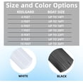 thumbnail image 2 of Keel Guard for Fiberglass Boat Bass Aluminum Boats, Boat Keel Protector Guard Hull Protector Shield Protects from Rocks Ramps Scratches Damage, Self-Adhesive DIY 5 Inch Wide x 4 Feet to 9 Feet Length, 2 of 5