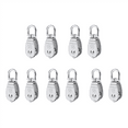 thumbnail image 2 of Pulley 304 Stainless Steel Single Pulley Block M15 Small Heavy Duty Swivel Bearing Pulley System for Rigging,10Pack,10 x M15 pulley blocks, 2 of 4