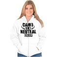 thumbnail image 4 of Camo is a Neutral Color Cute Hunter Zip Up Hoodie Men's Women's Brisco Brands M, 4 of 6