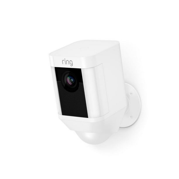 Cámara de vigilancia exterior Ring Spotlight con bateria recargable