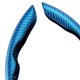 thumbnail image 4 of 2 piezas de cubierta de volante decorativa Universal para coches de camión de 38 cm de diámetro Fibra de Carbono Azul Sharpla Cubierta para el volante, 4 of 8