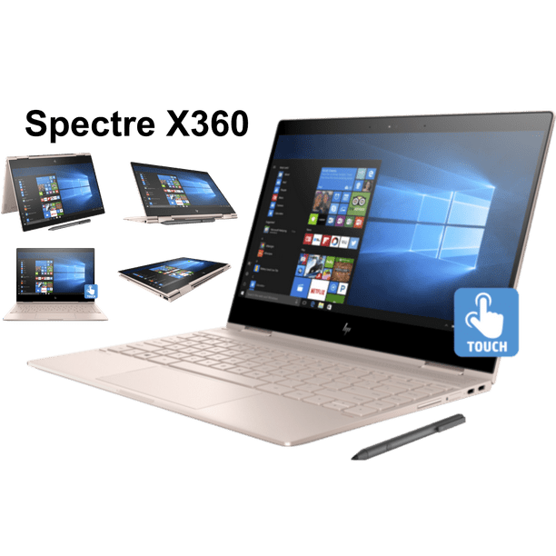 Hp Spectre X360 13t Premium Ultra Light Convertible 2 In 1 Laptop Tablet Intel 8th Gen Quad