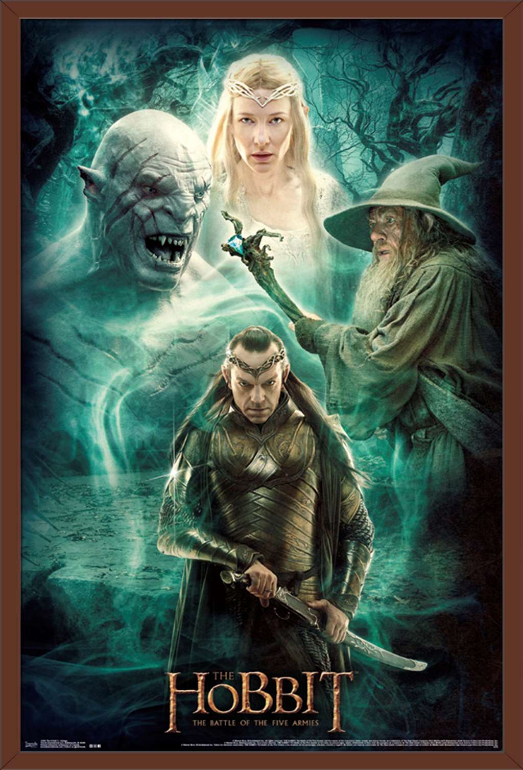 The Hobbit: The Battle Of The Five Armies The Hobbit: The Battle Of The Five Armies - Collage Poster - Walmart