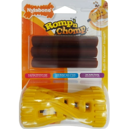 Nylabone Romp 'N Chomp, Small, Refillable Flavor