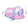 thumbnail image 2 of Baby Kids Mosquito Net, Cute Cartoon Fine Mesh Dustproof Foldable Mosquito Net Bed Net, 2 of 8