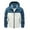 Blue, variant on gbyLJF Men's Lightweight Softshell Jacket Mens Outdoor Hooded Coat Full Zip Up Long Sleeve Hiking Windbreaker Jackets with Pockets