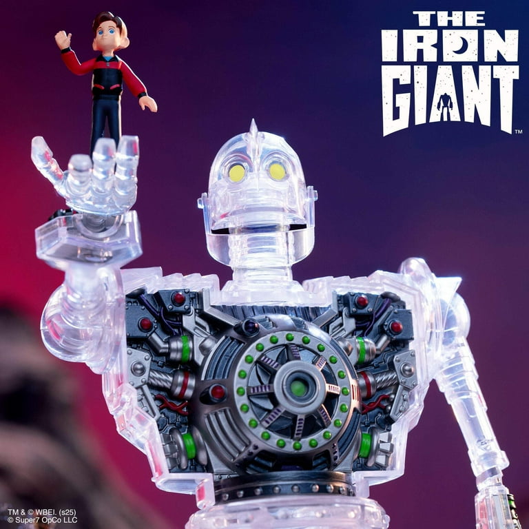 The Iron Giant Super Cyborg - The Iron Giant (Clear) - Walmart.com