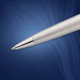 thumbnail image 4 of Waterman Expert Ballpoint Pen | Stainless Steel with Chrome Trim | Medium Nib with Blue Ink Refill | Gift Box, 4 of 7