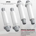 thumbnail image 4 of UNTERING Professional Bifold Door Hardware 4-Pack Bifold Closet Door Hardware Repair Part Bi-Fold Door Screws Door Accessory, 4 of 6