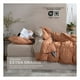 thumbnail image 5 of Set Edredón Puff Acolchado de Lujo con Fundas de Almohada, Algodón Esquimal (Terracota, King Size), 5 of 7