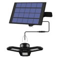 thumbnail image 1 of Luz LED solar para garaje para interiores, 60 LED, luces colgantes LED deformables con panel solar i MABOTO Luz de garaje, 1 of 7