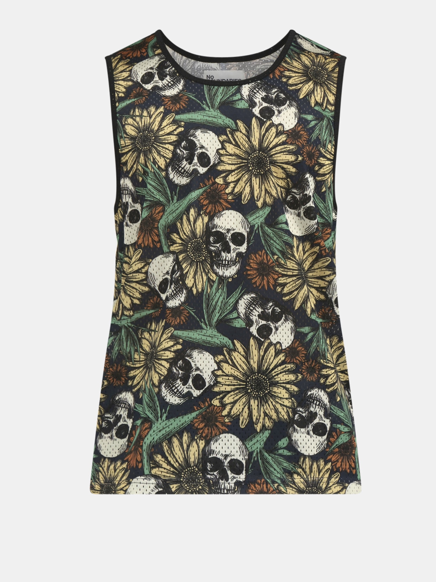 No Boundaries Men's & Big Men's Solid and Printed Mesh Tank Top, Sizes XS-5XL