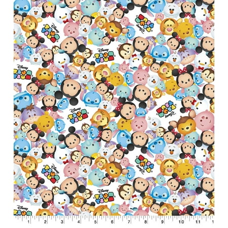 UPC: 0887816367943 | Disney Tsum Tsum Friends Cotton Fabric