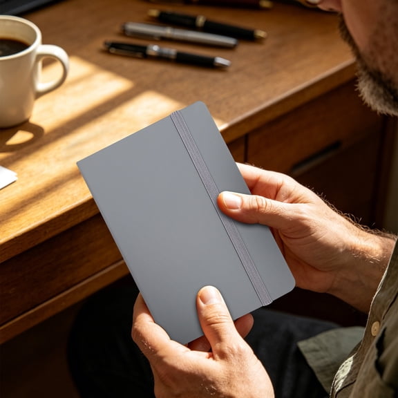 Clearance Under $4! 80 Sheets (160 Pages) Of A6 Horizontal Binding Book/Yellow Binding Book Composition Notebook Notepad