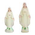 thumbnail image 1 of 2pcs Virgin Mary Plastic Statue Decoration Church Decoration Desktop Adornment, 1 of 8