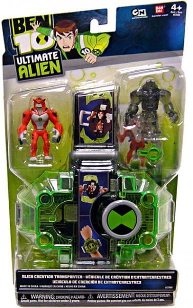 BEN 10 ~ Ultimate Alien Creation Chamber 2/" Build-a-Figures ~ Bandai