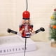 thumbnail image 5 of Juego de adornos navideños de Cascanueces de 3 piezas de madera para colgar árbol de Navidad, 5 of 5