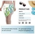 thumbnail image 7 of Kll Cartoon Cactus Print Women'S Sarong Coverups Short Bathing Suit Wrap Skirt Beach Wrap Swimsuit Cover Ups, 7 of 7