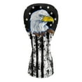 thumbnail image 2 of Yuyamidu Eagle Golf Head Covers, Waterproof Leather Golf Club Head Covers American Flag Club Protection, Designed to Fit Driver Fairway Hybrid, 2 of 7