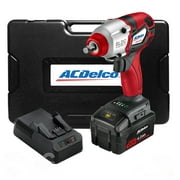 ACDelco ARI20138A1-3M P20 Series 20V Cordless Li-ion 3/8" 430 ft-lbs. Heavy Duty Brushless Impact Wrench Tool Kit with Carrying Case
