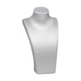 thumbnail image 1 of Expositor de busto para collares, soporte de maniquí para collares, elegante estante de almacenamiento, organizador de joyas de cuero sintético para 105 cm x 65 cm x 20 cm, 1 of 10