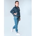thumbnail image 5 of Chamarra Oggi Jeans Niña Azul Stone Slim Fit Mezclilla, 5 of 5