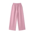thumbnail image 7 of Jovrlynd Womens Wide Leg Sweatpants Pocket Straight Fleece Lined Elastic High Waist Fall Winter Sweat Pants 2026, 7 of 7