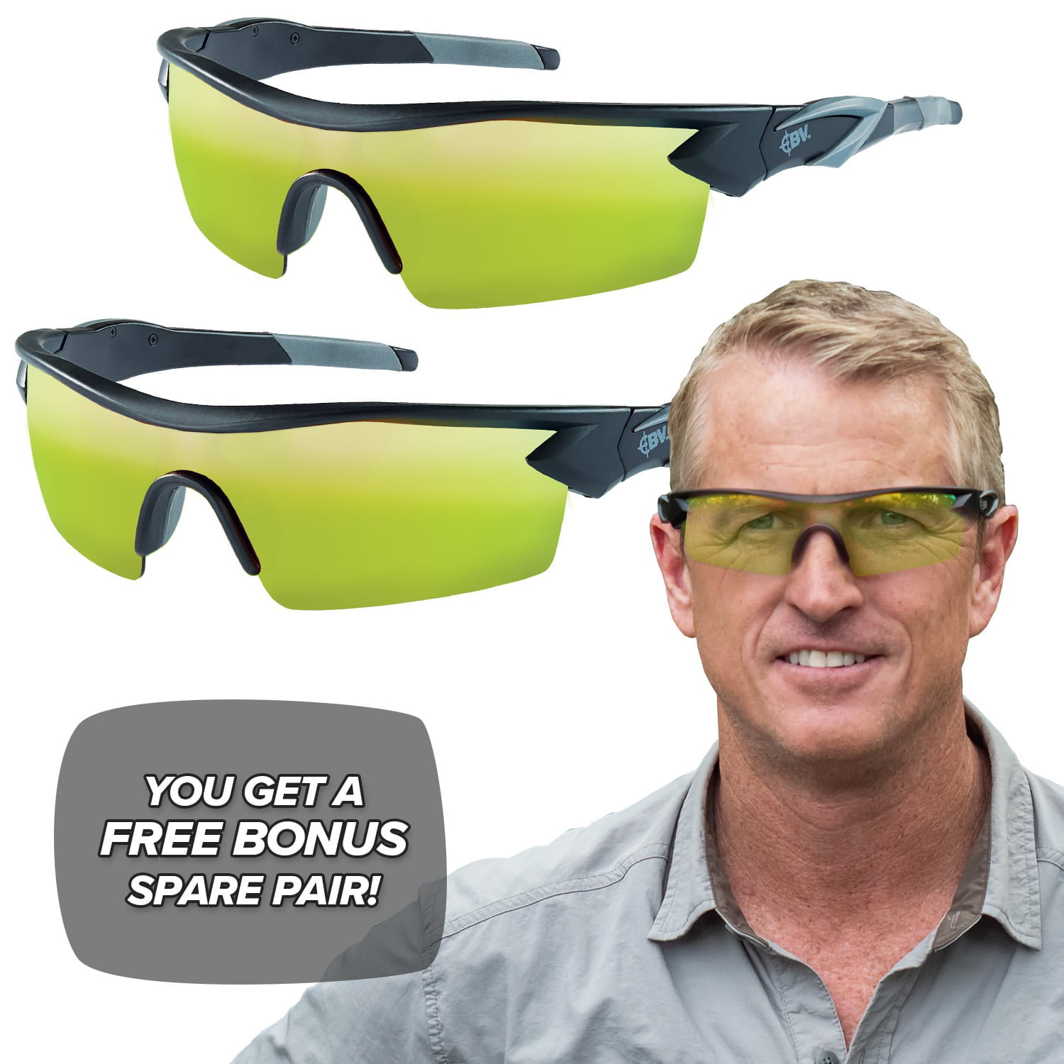 As Seen On TV Battlevision Night Vision Glasses for Driving by