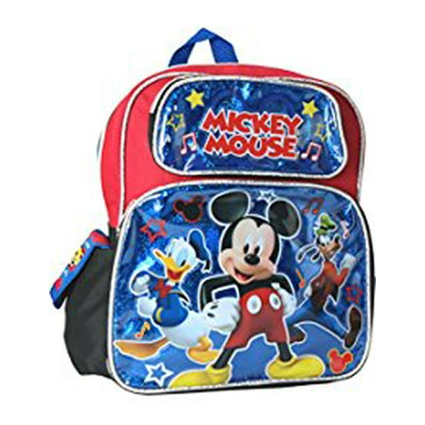 Grupo Ruz Mickey Mouse 12" Toddler Backpack (Not Fit The Forder