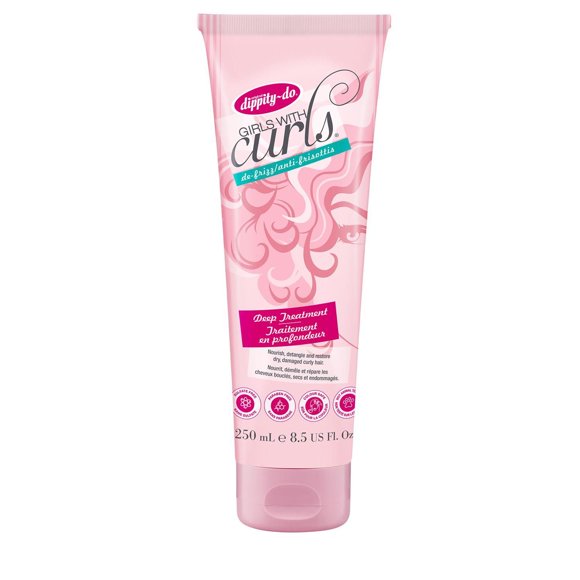 Deep Treatment – Nourishes, Detangles and Restores Dry, Damaged Frizzy and Curly Hair – Colour-Safe & Paraben-Free with Natural Ingredients